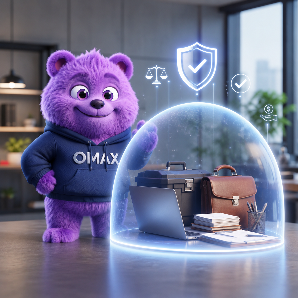 OMAX protège l'activité professionnelle